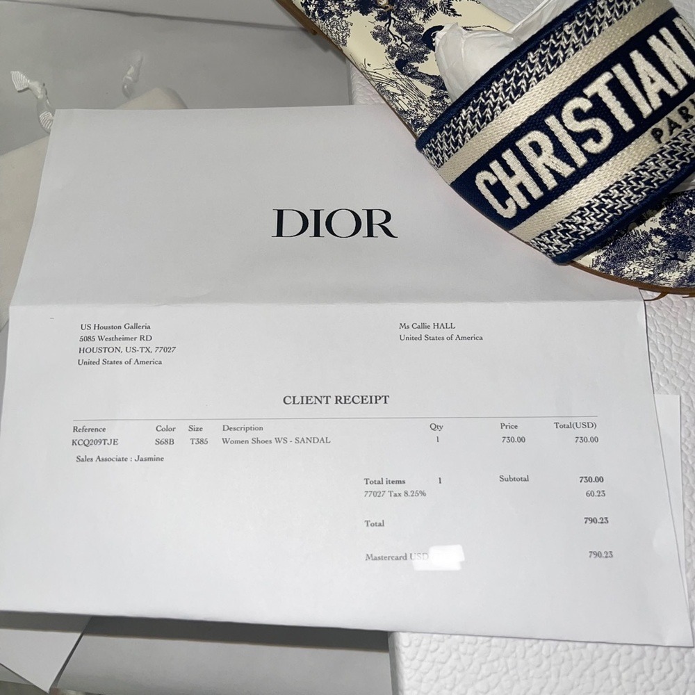 Dior Dway Slides - Picture 10 of 10
